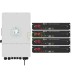 Deye 12 кВт комплект трифазний інвертор + чотири акумулятори DYNESS B4850 LiFePo4 50Ah