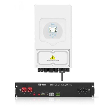 Deye 5 кВт інвертор + акумулятор DYNESS B4850 LiFePo4 50Ah комплект резервного живлення