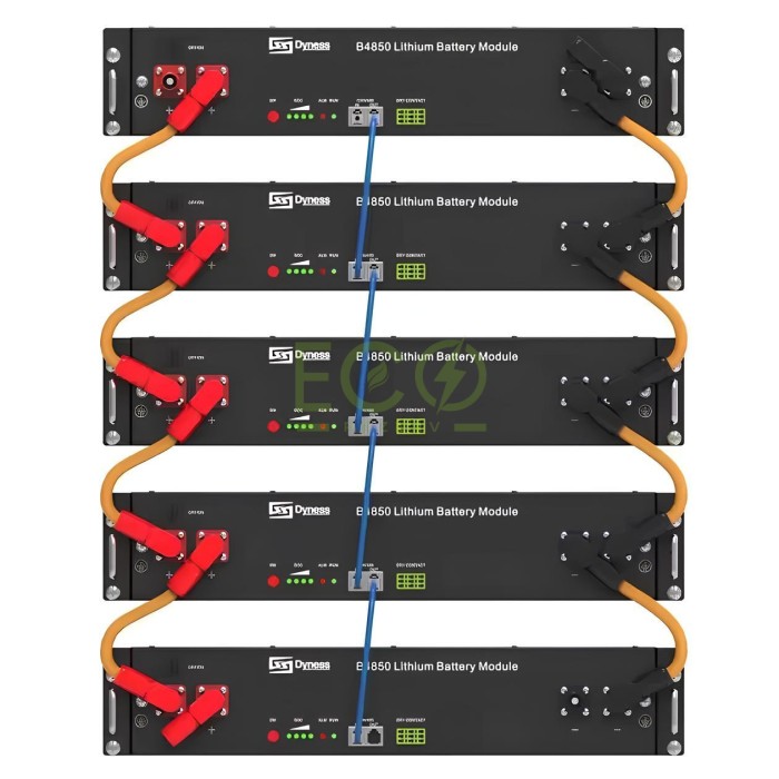 Акумулятор LiFePO4 DYNESS 9.6 кВт 48V/200Ah для системи енергозабезпечення будинку, квартири Акумулятор LiFePO4 DYNESS 9.6 кВт 48V/200Ah для системи енергозабезпечення будинку, квартири