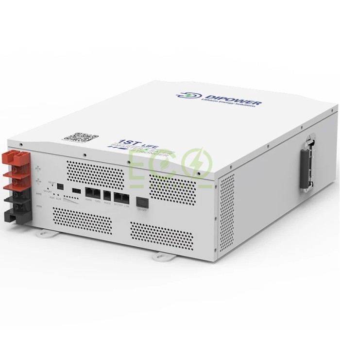 LiFePO4 Акумулятор Dipower Wall Mounted 48V/120AH, 5760W*h BYD NMC, 13S1P, літій-іонний настінний LiFePO4 Акумулятор Dipower Wall Mounted 48V/120AH, 5760W*h BYD NMC, 13S1P, літій-іонний настінний