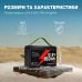 3 кВт LiFePO4 Комплект резервного живлення Інвертор Ameisentech WiFi + 2 акумулятора Idzlldi 12V 100Ah з BMS для будинку, квартири