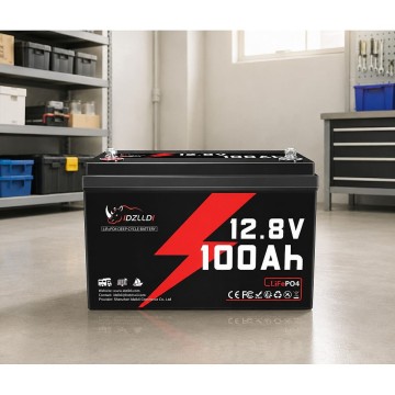 LiFePO4 12V 100 Ah Акумулятор Idzlldi BMS, для для резервного живлення будинку, квартири
