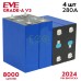 Акумулятор LiFePO4 EVE 280AH 3.2V LF280K акумуляторний осередок (набір 4 шт) Grade-A