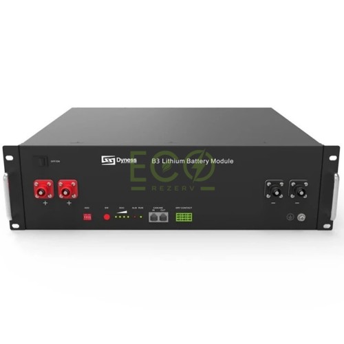 LiFePO4 акумулятор Dyness B3 3,6 кВт 48V/75Ah для системи енергозабезпечення будинку, квартири