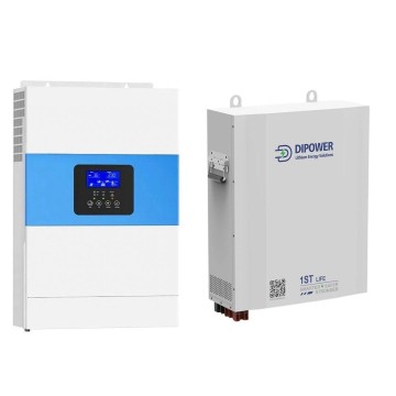 Daxtromn 5,5 кВт інвертор + акумулятор LiFePO4 48V/120Ah Dipower комплект резервного живлення