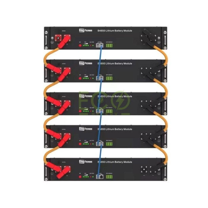 Акумуляторний блок LiFePo4 50Ah (2,4 кВт*год/48 В) DYNESS B4850 ДБЖ для системи енергозабезпечення будинку, квартир Акумуляторний блок LiFePo4 50Ah (2,4 кВт*год/48 В) DYNESS B4850 ДБЖ для системи енергозабезпечення будинку, квартир