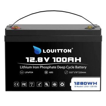 LiFePO4 12V/100Ah Акумулятор Louitton + зарядка