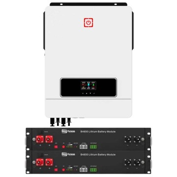 10,2 кВт інвертор Daxtromn + 2 акумулятори Dyness B4850 комплект резервного живлення для дому
