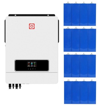 LiFePO4 10,2 кВт інвертор Daxtromn + 16 акумуляторних осередків LF280K 14,4 кВт/год ємність комплект