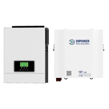 Daxtromn 3 кВт інвертор + акумулятор LiFePO4 24V/120Ah Dipower комплект резервного живлення