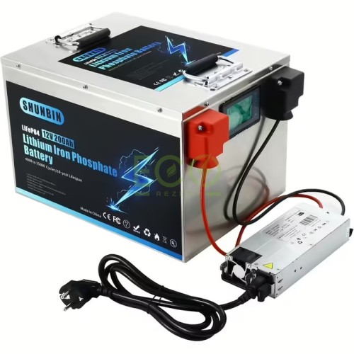 LiFePO4 12V/200Ah акумуляторна батарея SHUNBIN