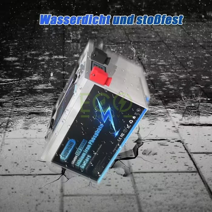 LiFePO4 12V/200Ah акумуляторна батарея SHUNBIN LiFePO4 12V/200Ah акумуляторна батарея SHUNBIN