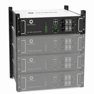 LiFePO4 48V 100Ah акумулятор Lvtopsun rack, BMS, 5120Wh, рековий