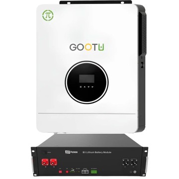 6,2 кВт інвертор Gootu + акумулятор Dyness B3 комплект резервного живлення для дому, квартири
